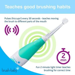 Brush-Baby BabySonic 0-3 aastat - roheline