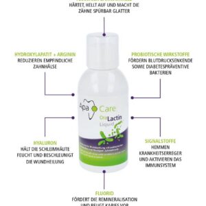 ApaCare OraLactin pre- ja postbiootiline palsam-suuvesi 200ml