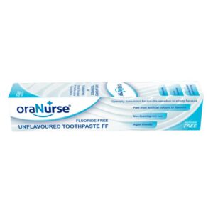 oraNurse maitseta hambapasta fluoriidiga 1000 ppm 50ml