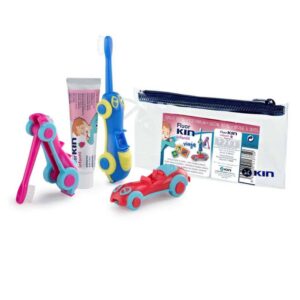 KIN reisikomplekt Auto lastele, hari+pasta 25 ml