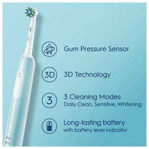 Oral-B Pro Series 1 Caribbean Blue ja reisikarp