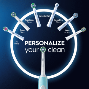 Oral-B Pro Series 1 Caribbean Blue ja reisikarp