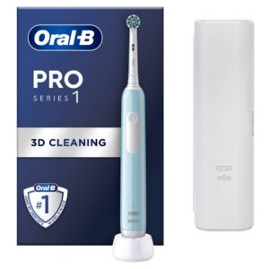 Oral-B Pro Series 1 Caribbean Blue ja reisikarp