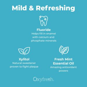 Oxyfresh Cavity Protection fluoriidiga kaariesevastane suuvesi 473 ml