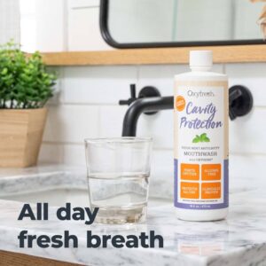 Oxyfresh Cavity Protection fluoriidiga kaariesevastane suuvesi 473 ml