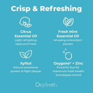 Oxyfresh Lemon Mint suuvesi 473 ml