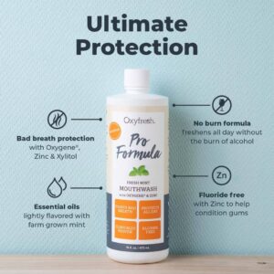Oxyfresh Pro Formula mündimaitseline suuvesi 473 ml