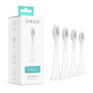 Ordo Sonic+ elektrilise hambaharja otsikud (4tk) – White Silver