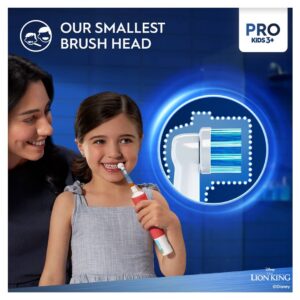 Oral-B elektriline hambahari Vitality PRO Kids Lion King ja reisikarp