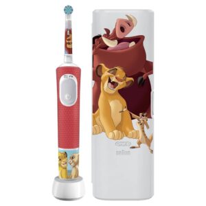 Oral-B elektriline hambahari Vitality PRO Kids Lion King ja reisikarp