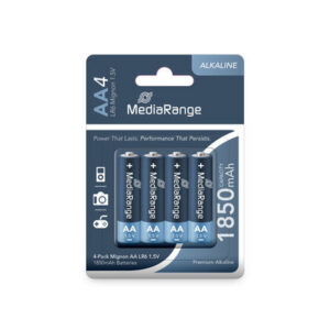 MediaRange patarei AA 4tk