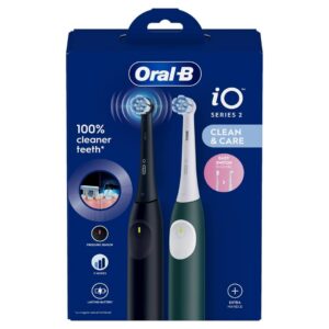 Oral-B iO2 elektriline hambahari Black/Green Duo