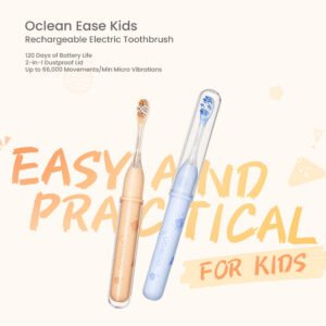 Oclean Ease Kids elektriline hambahari - oranž