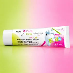 ApaCare Kids probiootiline hambapasta lastele 0–6 a, 50 ml